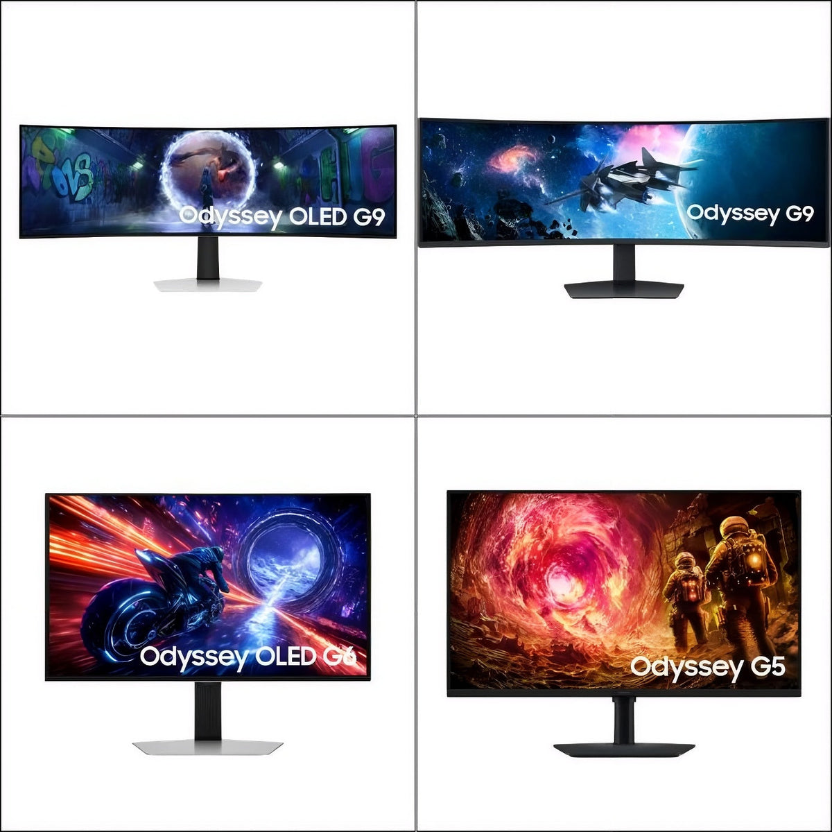 Gaming monitors for sim racing in single, ultrawide and triple-screen setups
