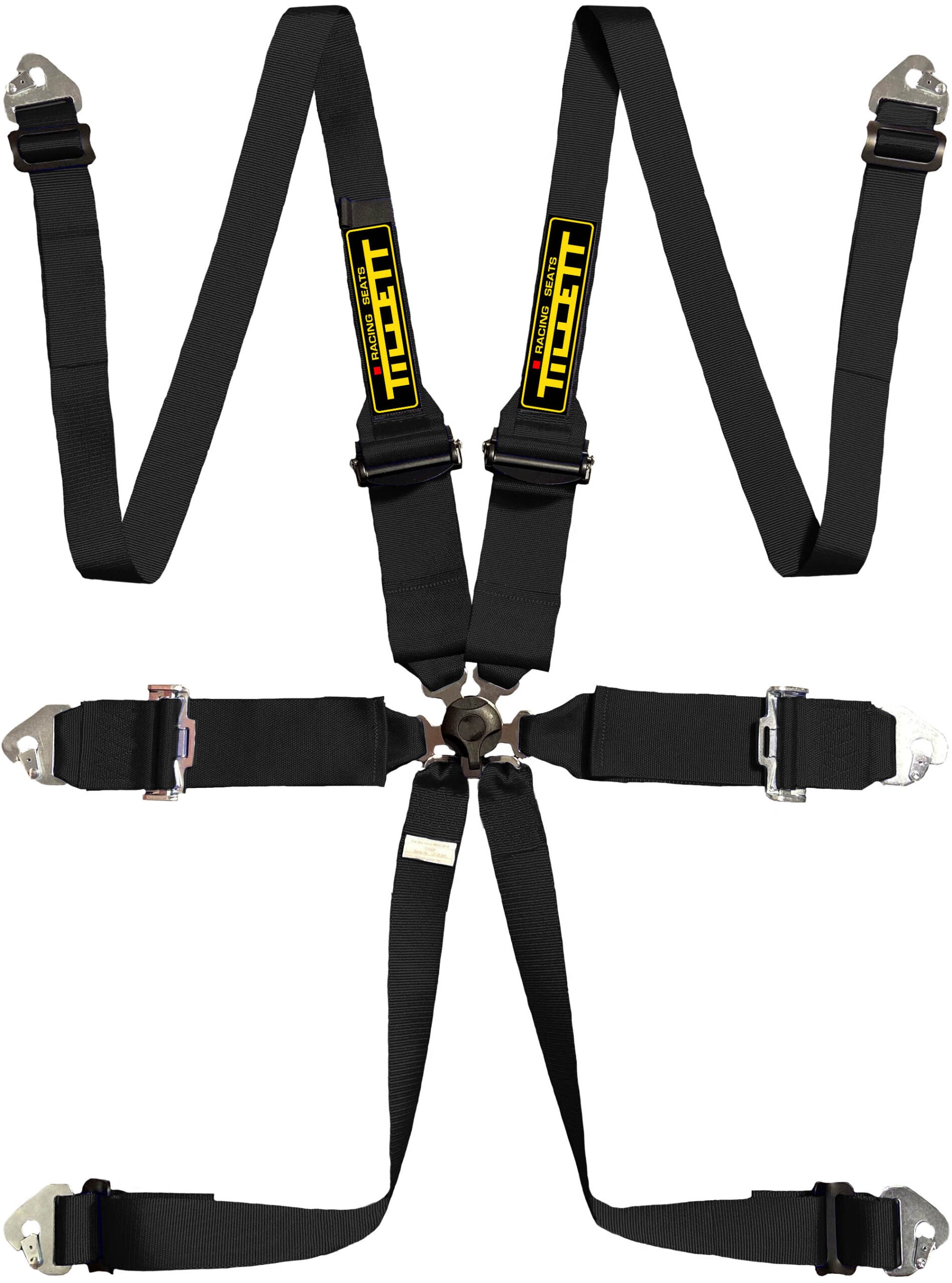 Tillett Magnum FIA 6 point HANS only harness, Superlite