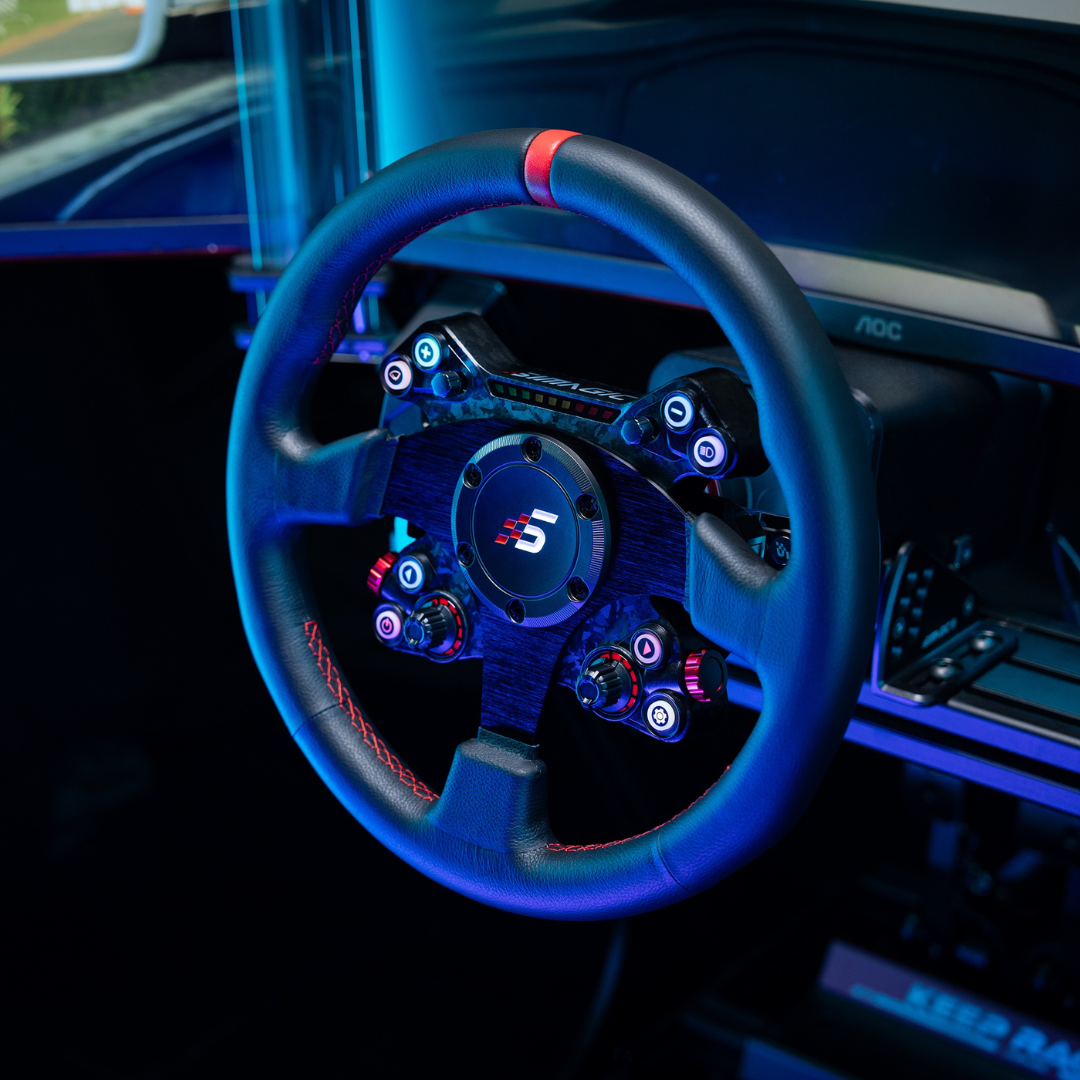 Simagic Neo X 330R Classic Steering Wheel - Detail View