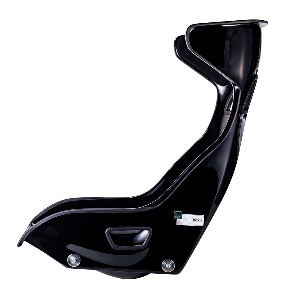 Tillett C1 41 cm car seat, angled view