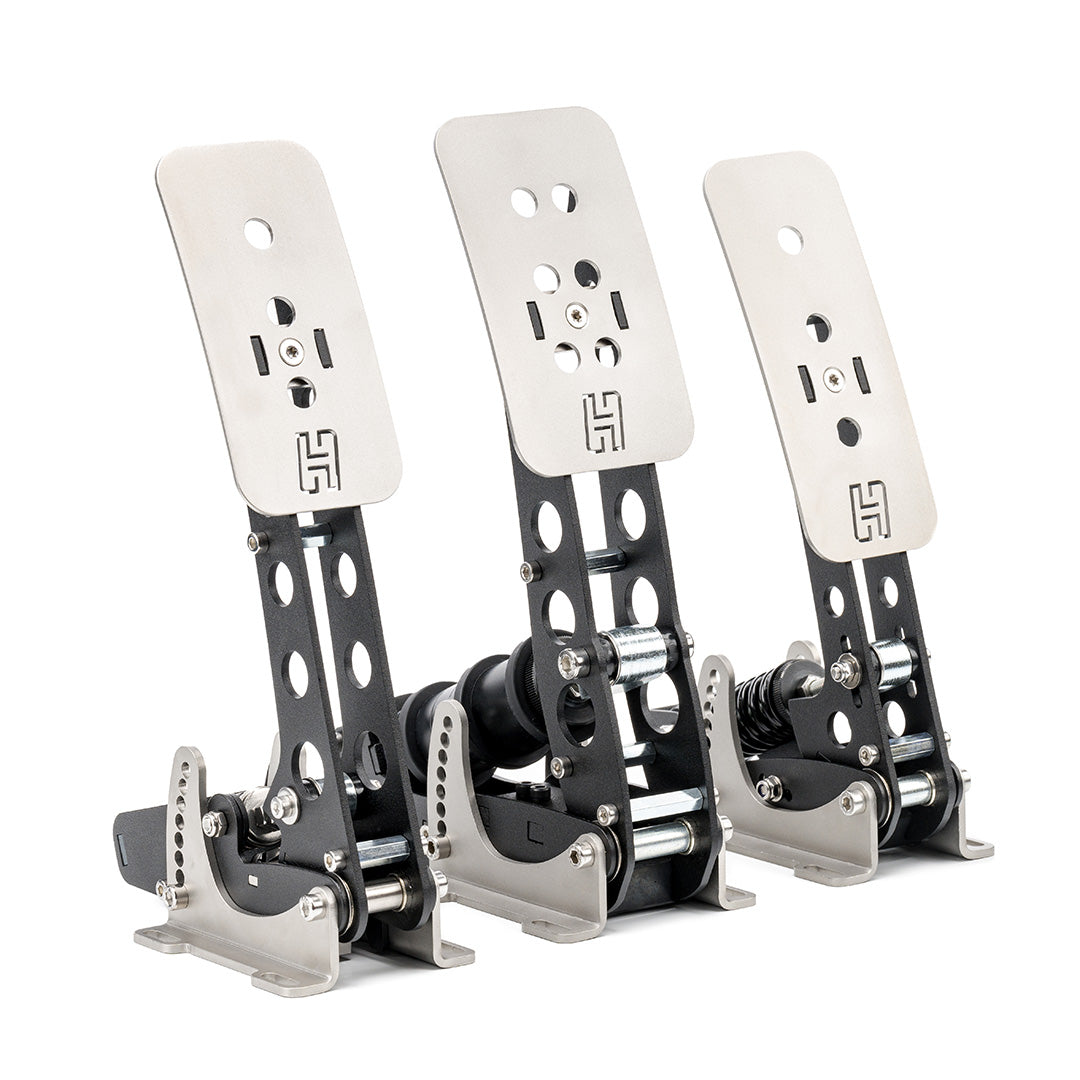 Heusinkveld Sim Pedals Sprint 3-Pedal Set - Black - Main Product Image