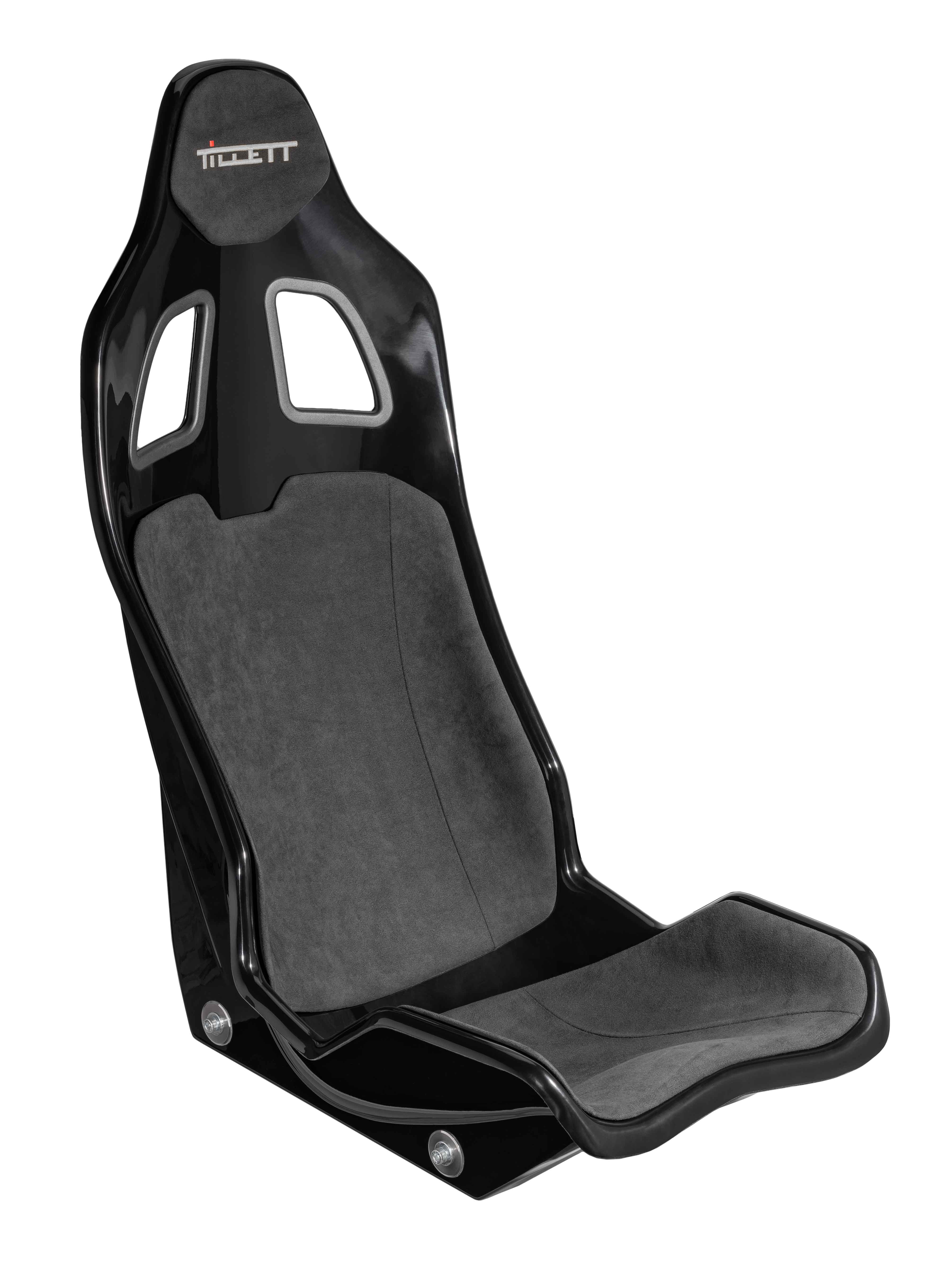 Tillett B10 44.5 GRP car seat fitted with Dinamica suede panel set