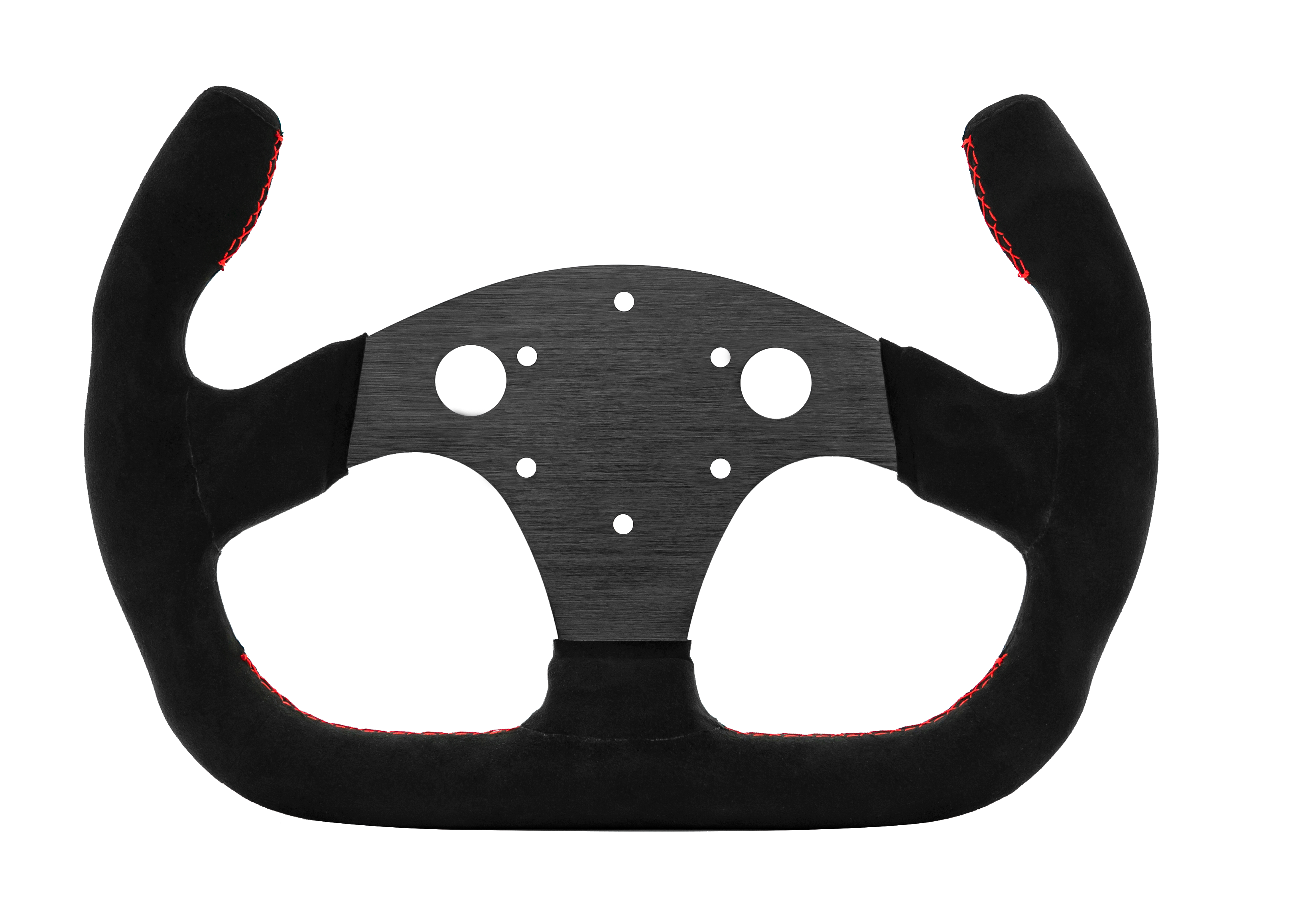 Simagic C-Shaped Steering Wheel without HUB | 325mm - Side View