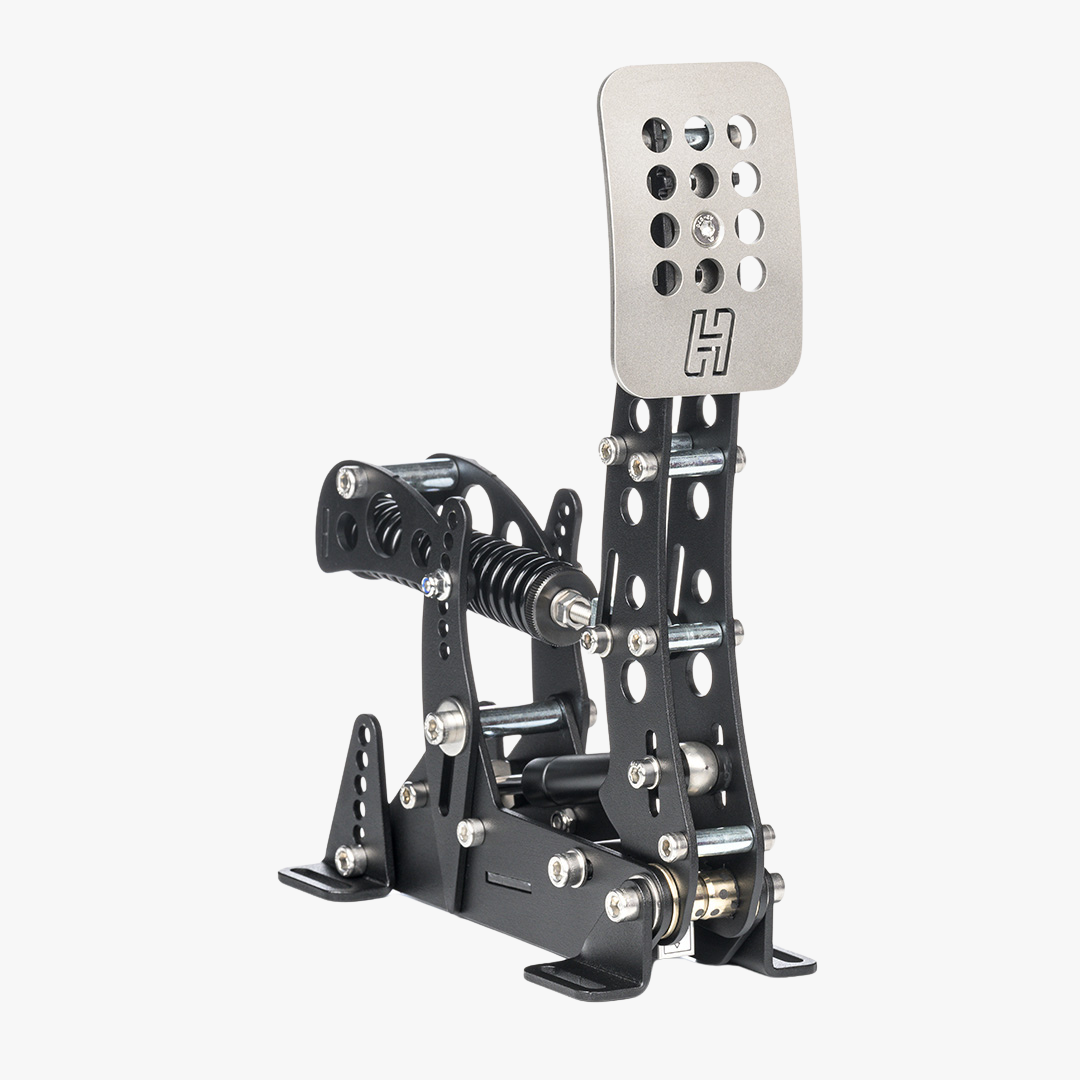 Heusinkveld Sim Pedals Ultimate+ 3-Pedal Set - Black - Side View