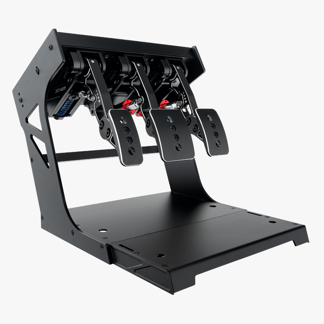Simagic P1000i Modular Inverted Pedals - Side View
