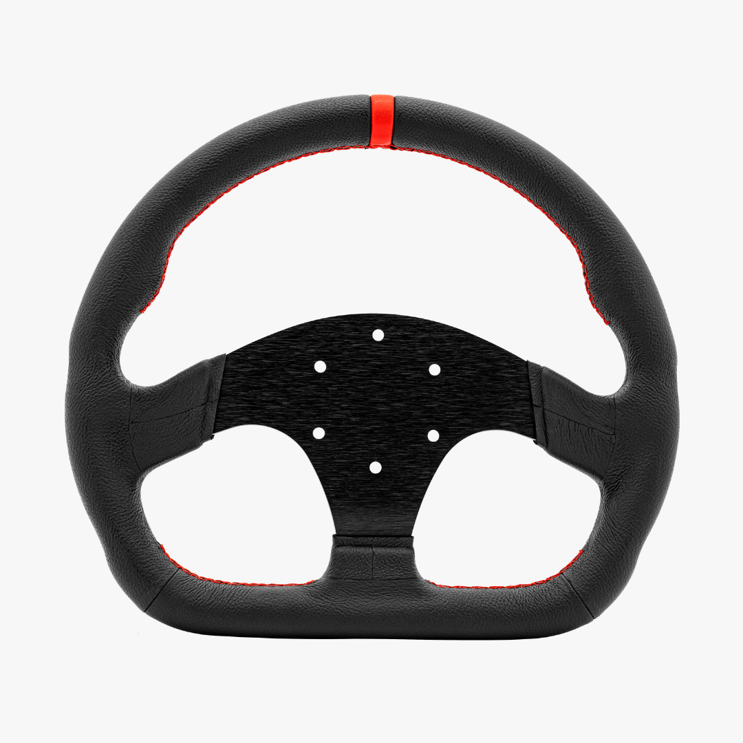 Simagic D-Shaped Steering Wheel without HUB | 325mm - Close-Up