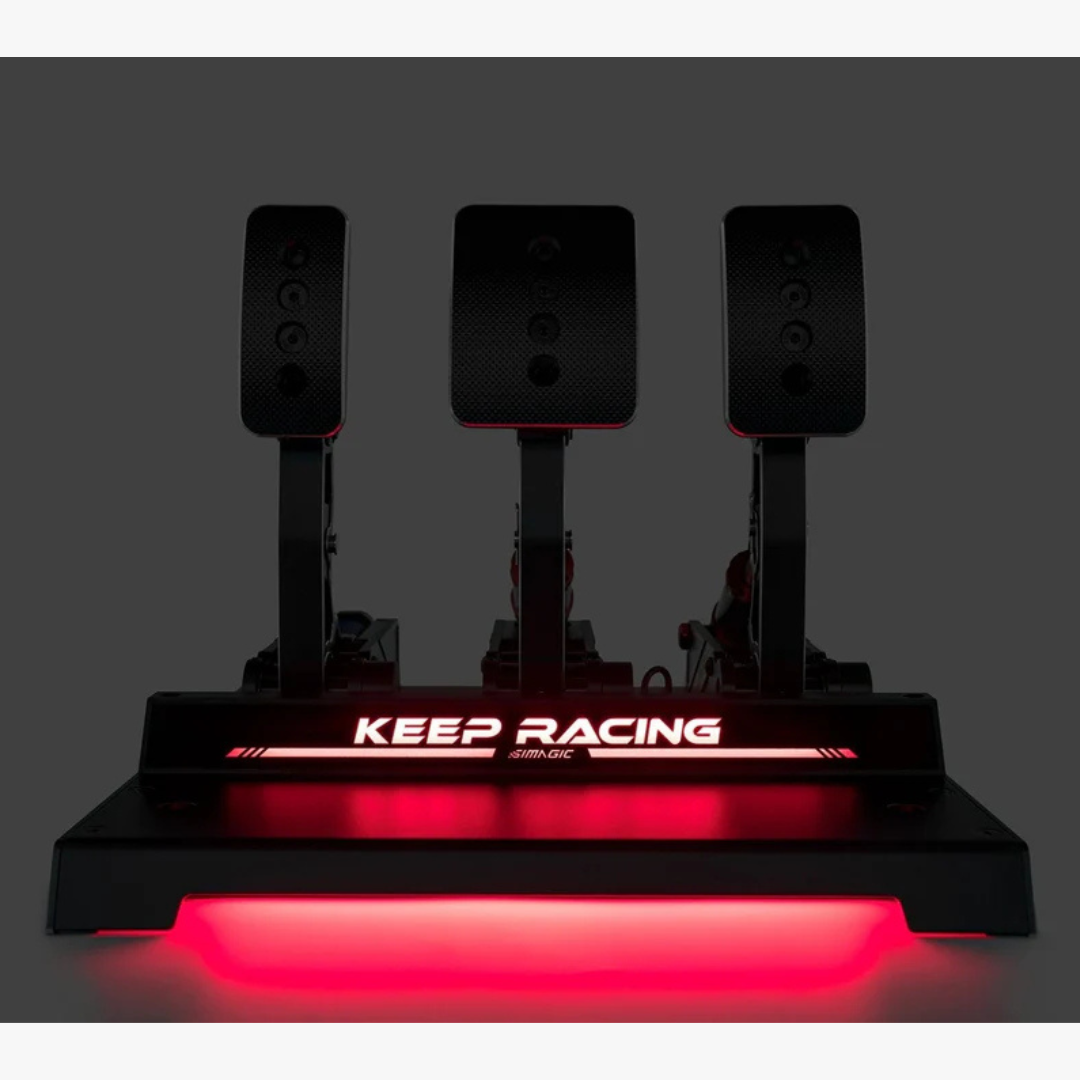 Simagic Sim Ray RGB Heel Stop - Close-Up