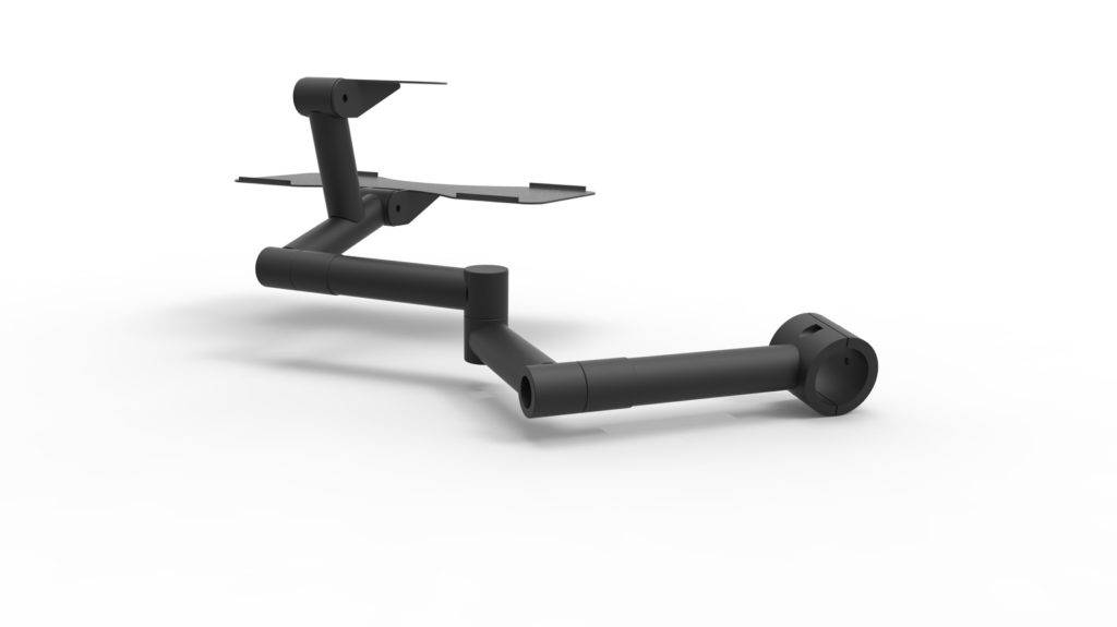 Trak Racer Adjustable Keyboard Mouse Tray Upgrade Kit - Black - DELENordic.com