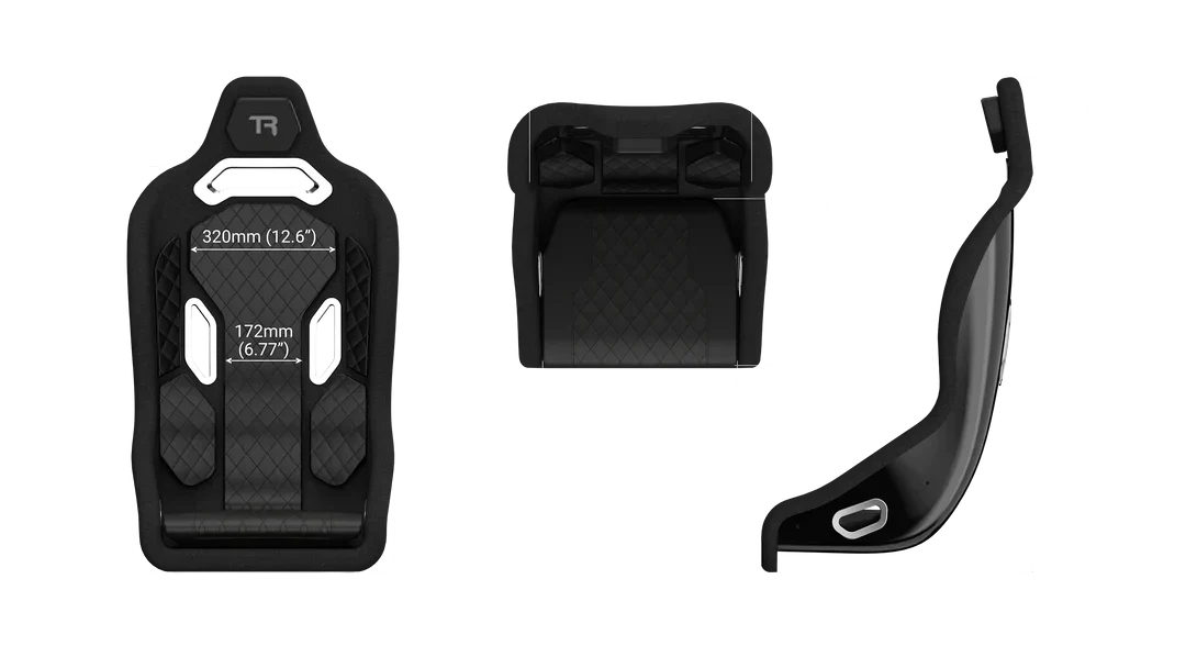 Trak Racer TRX Hybrid Fixed Fiberglass Seat - Alpine 2023 Livery - DELENordic.com