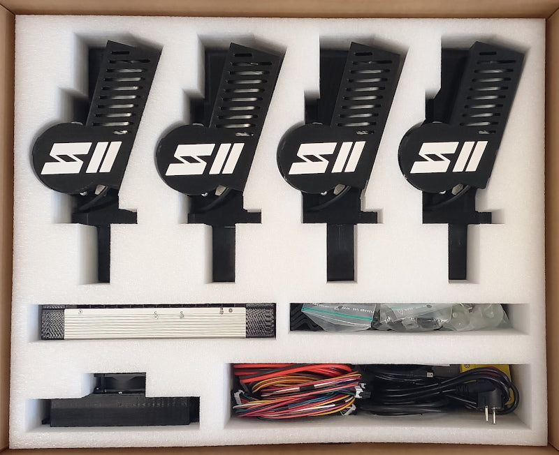 SIMRIG SR2 complete package contents