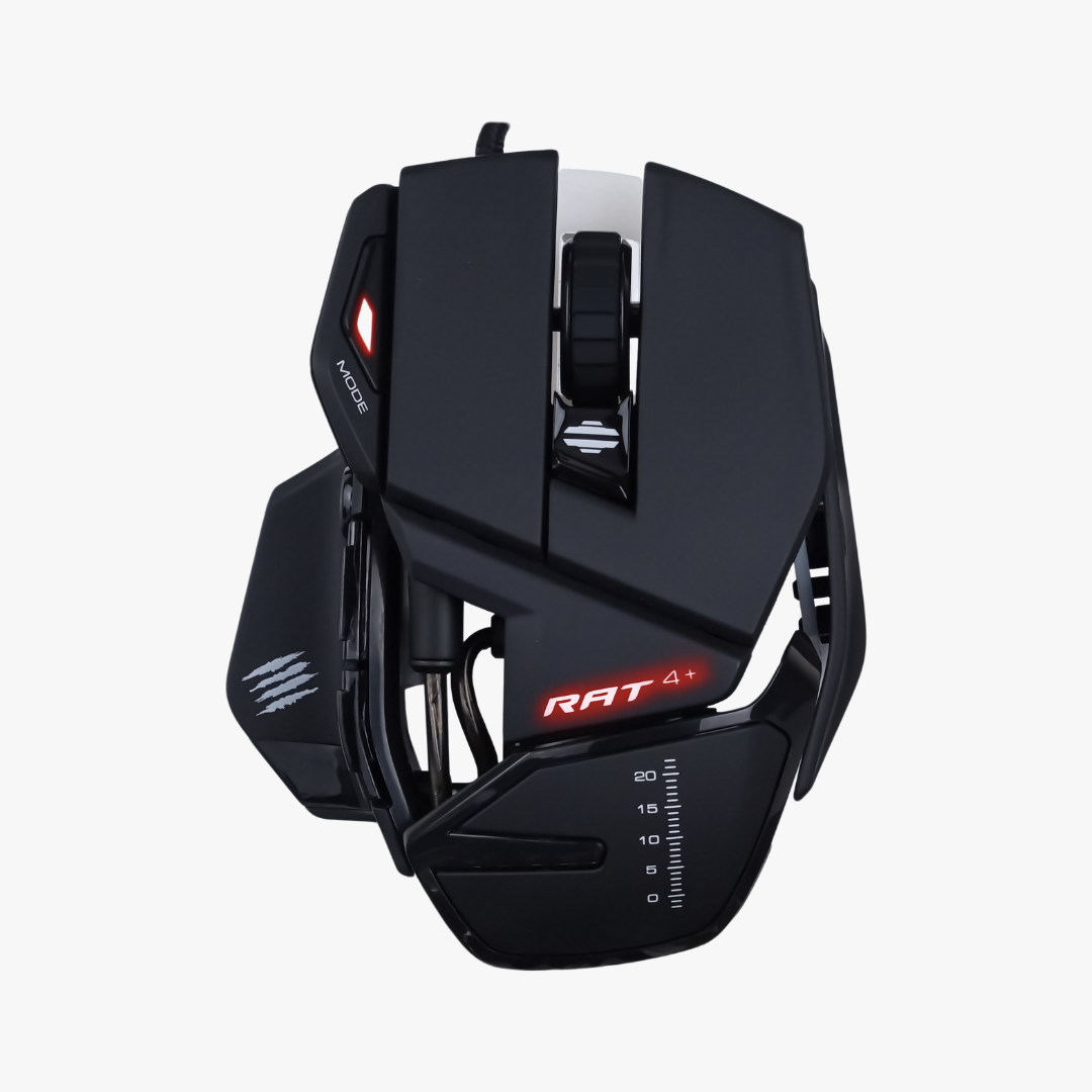 Mad Catz R.A.T. 4+ Optical Gaming Mouse - DELENordic.com