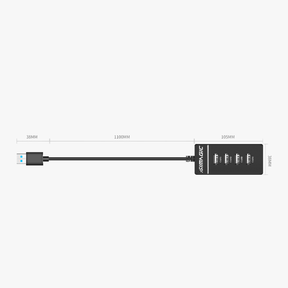 Simagic USB Extender (Preorder arrival week 52) - DELENordic.com