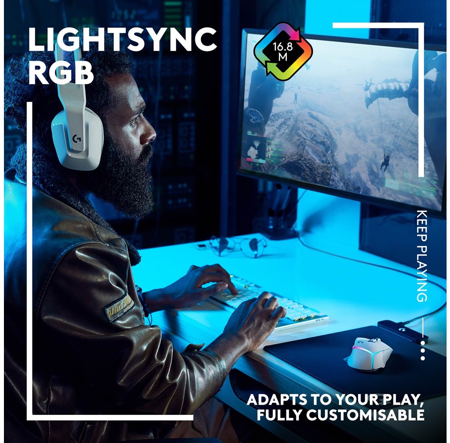 Logitech G502 X PLUS WIRELESS RGB Gaming Mouse - DELENordic.com