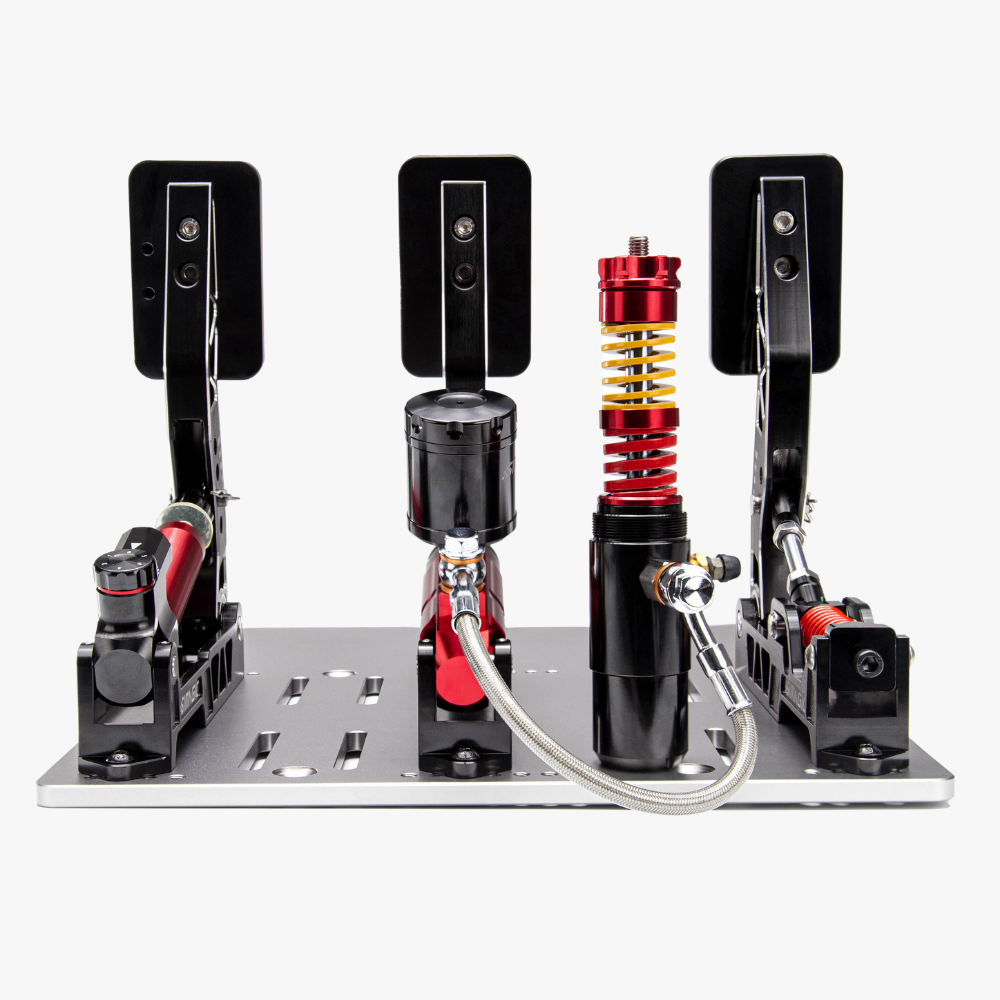 Simagic P2000 Hydraulic Pedal Set 200kg - DELENordic.com