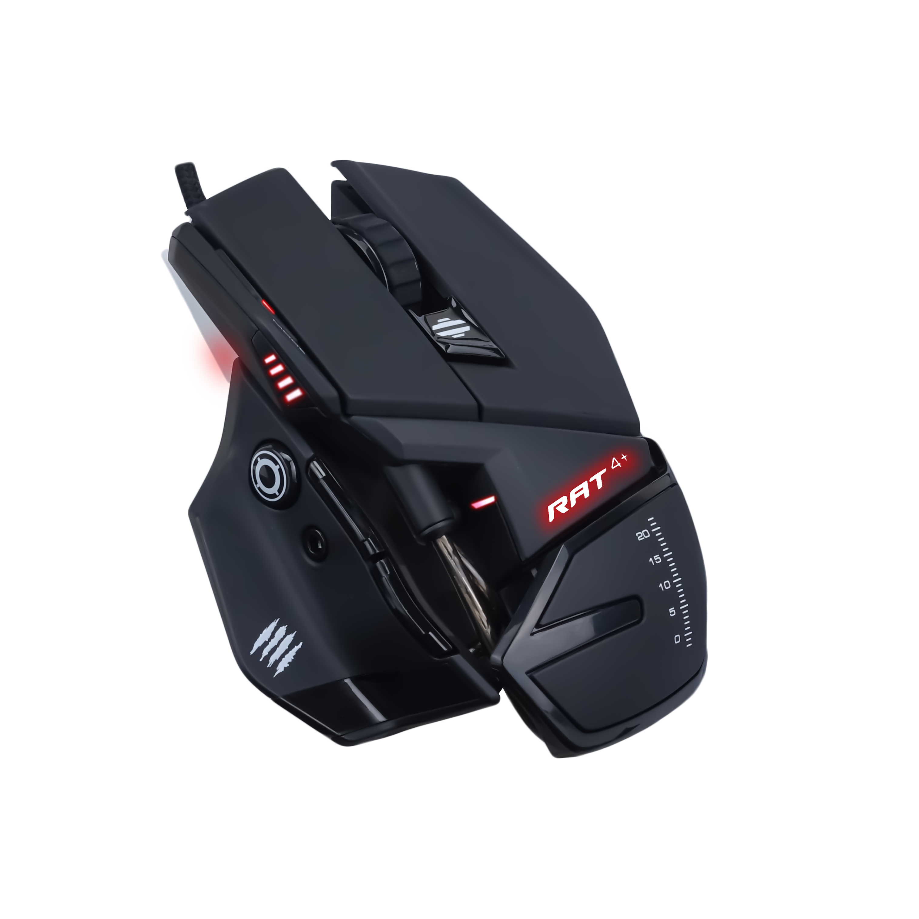 Mad Catz R.A.T. 4+ Optical Gaming Mouse - DELENordic.com