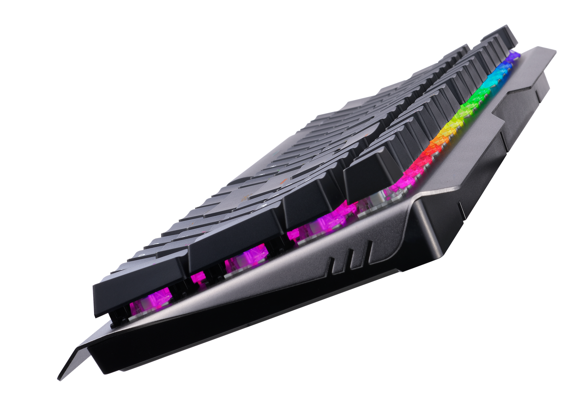 Mad Catz The Authentic S.T.R.I.K.E. 13 Mechanical Gaming Keyboard, Black - DELENordic.com