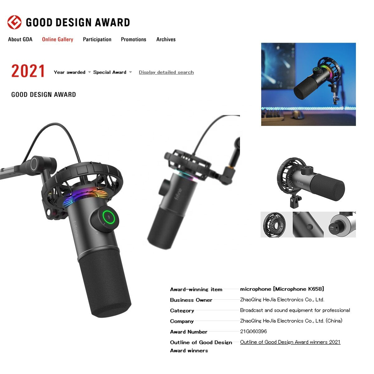 Fifine x DELE K658 USB Dynamic RGB Microphone Bundle for Gaming and Streaming - DELENordic.com