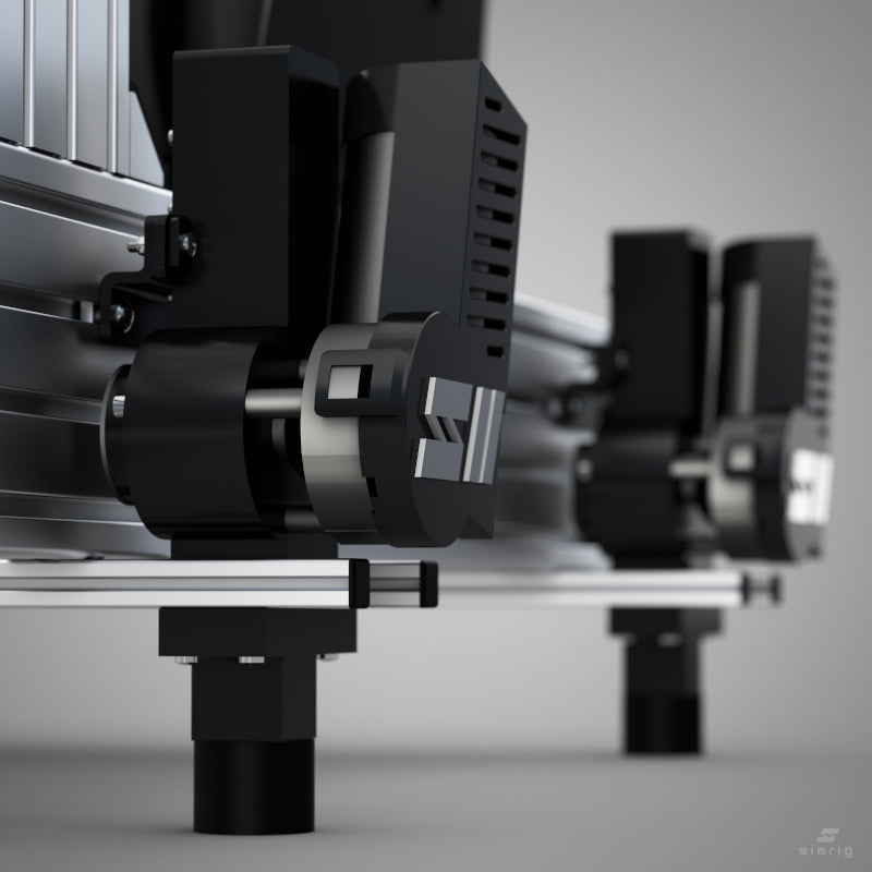 SIMRIG SR2 actuator close-up