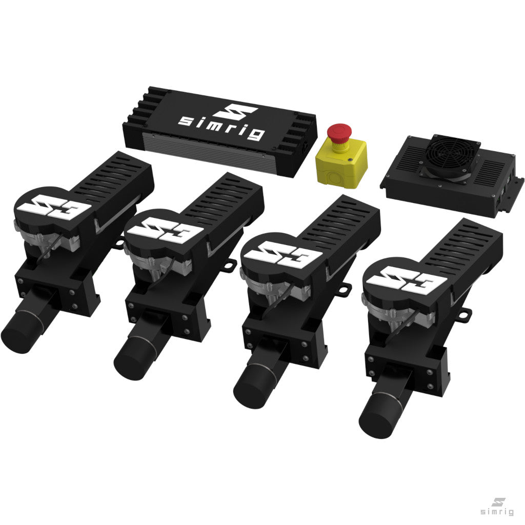 SIMRIG SR3 complete system components