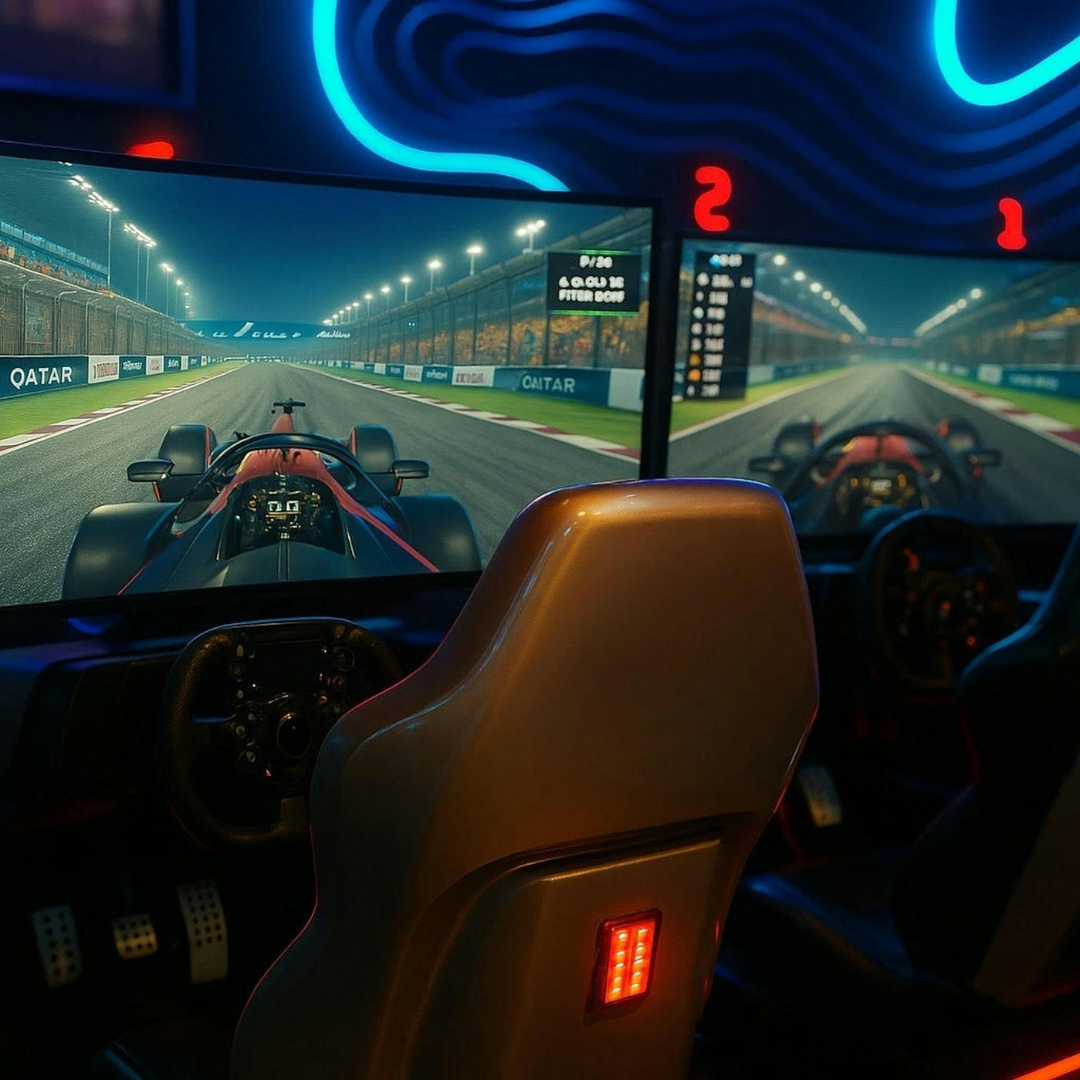 Sim racing brands available at Apex300