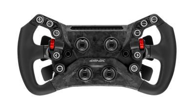 Simagic GT NEO Steering Wheel | Shifter Paddles - Side View