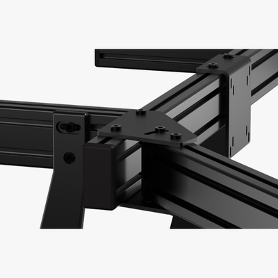 Sabelt Triple Monitor Direct Mount BM - Side View