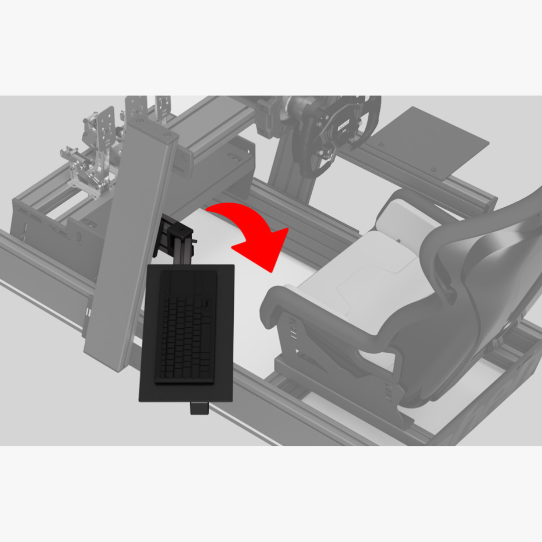 Sabelt Keyboard Tray BM - Detail View