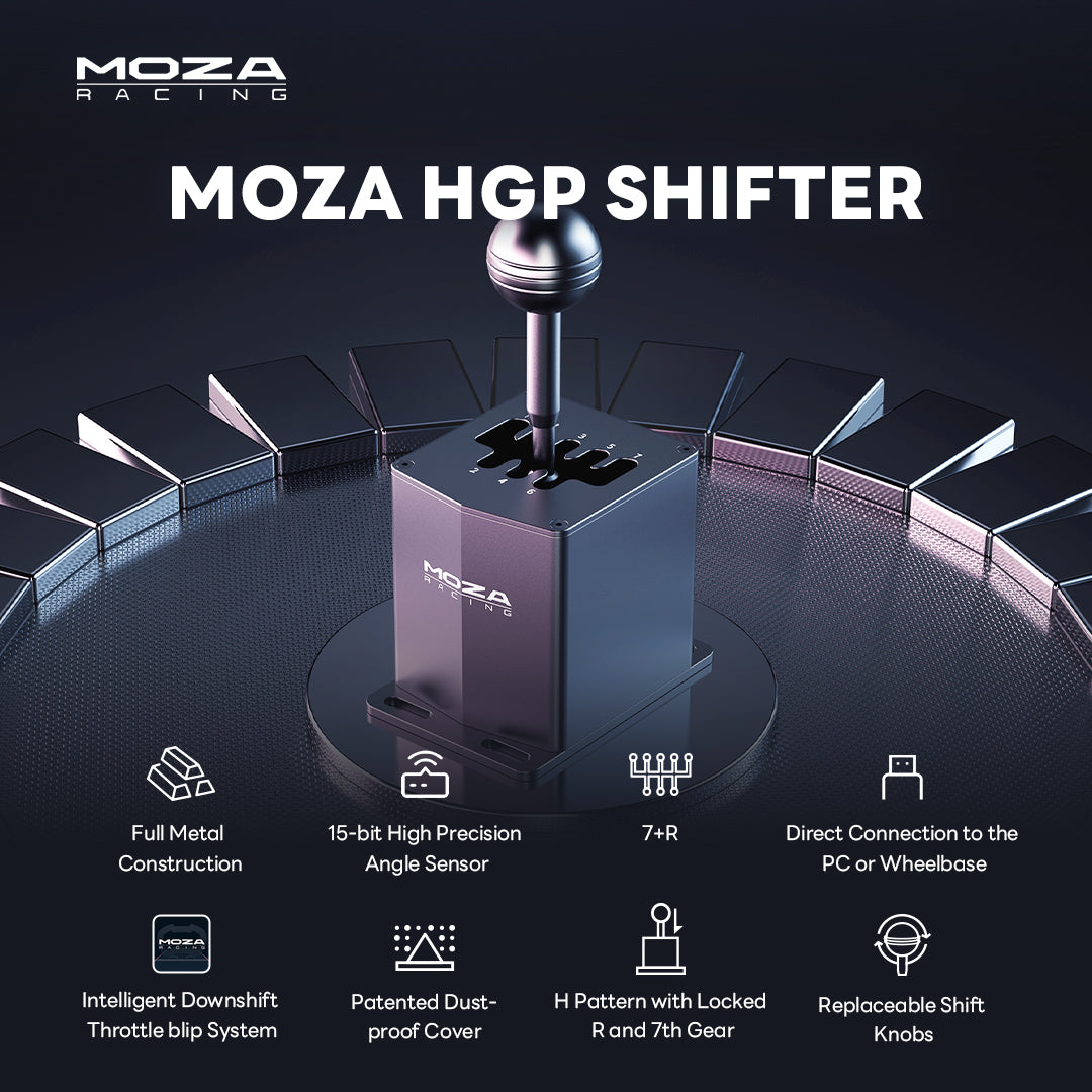 MOZA HGP Shifter - Close-Up
