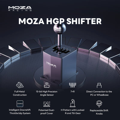 MOZA HGP Shifter - Close-Up