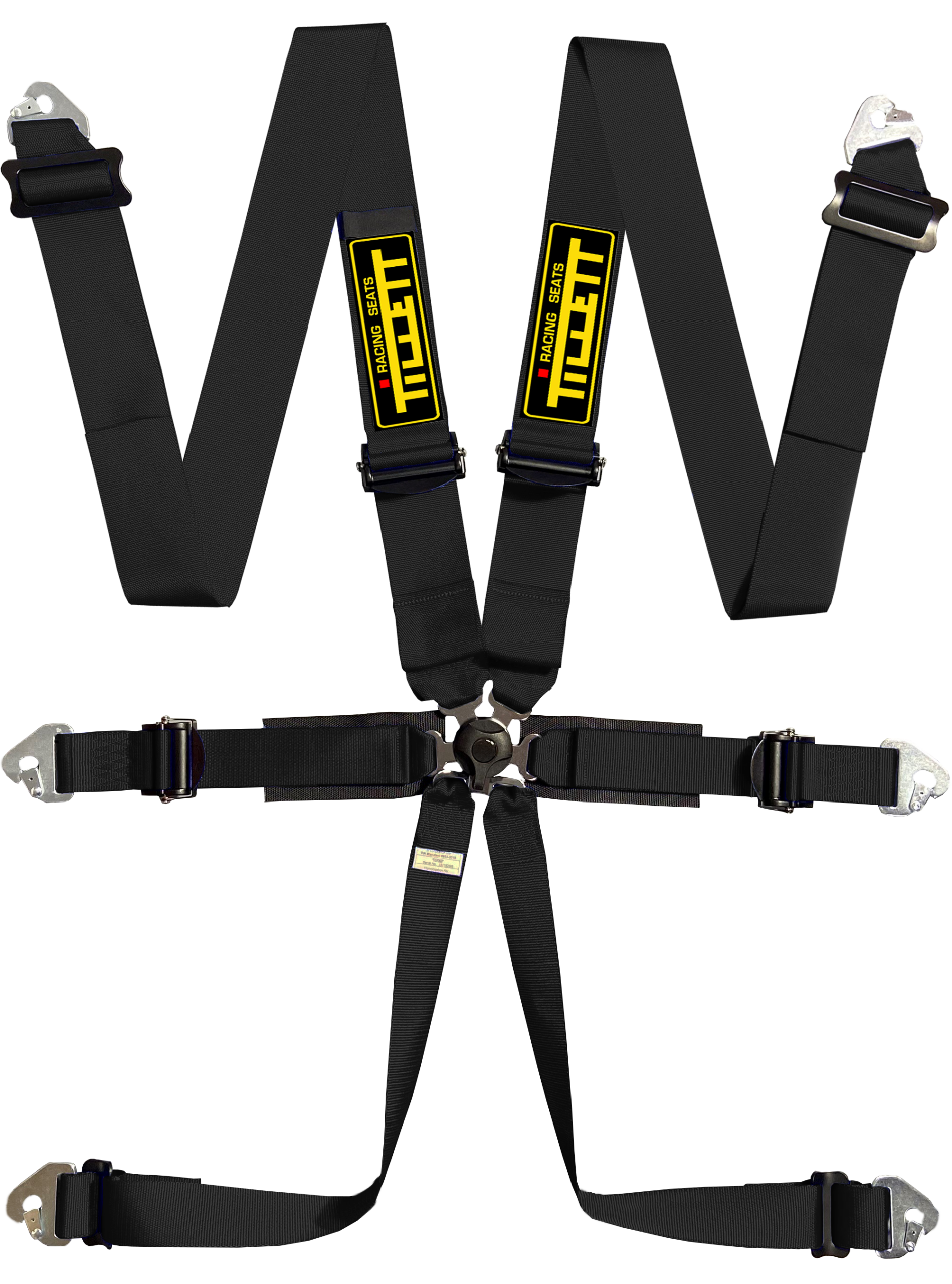 Tillett New Pro FIA 2/3 inch 6 point harness, Ultralite