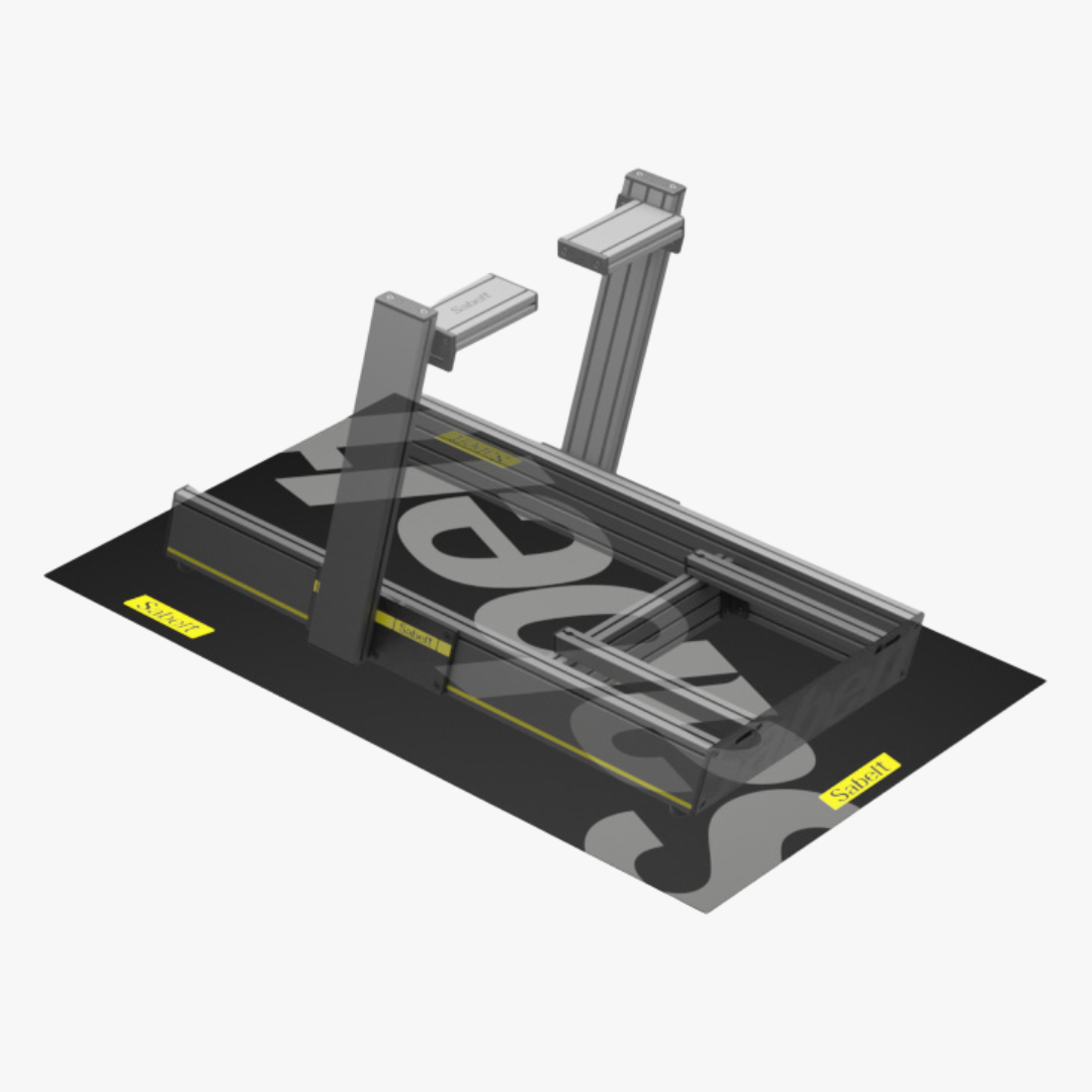 Sabelt Sim Floor Mat - Side View