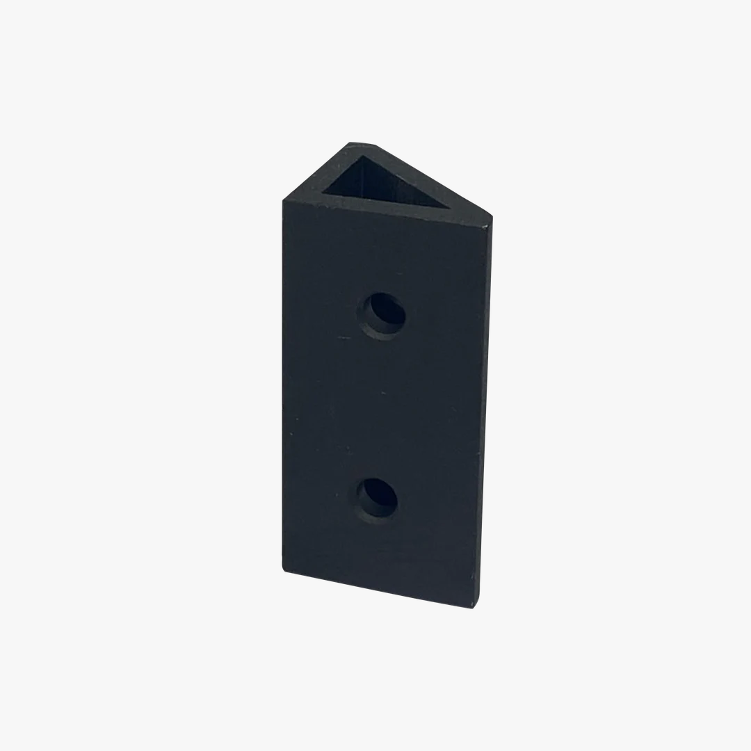 Trak Racer TR8020 Spare Corner Bracket - 80 X 40MM - Black - Set of 2 - DELENordic.com