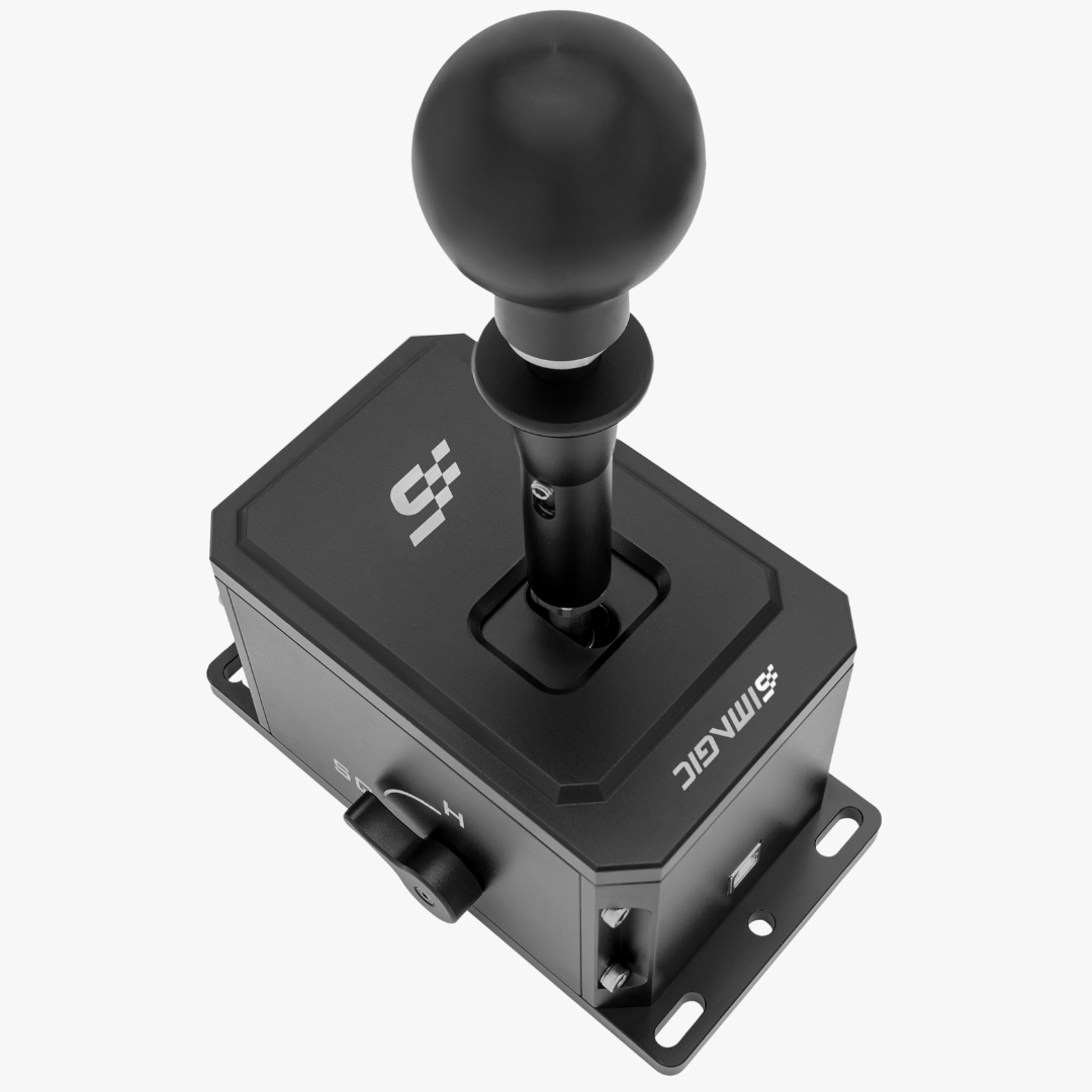 Simagic H Pattern Shifter with 8 Gears and Sequential Gears - Side View