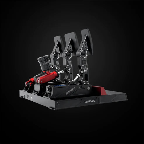 Simagic P1000 Modular Hydraulic Pedals - Detail View