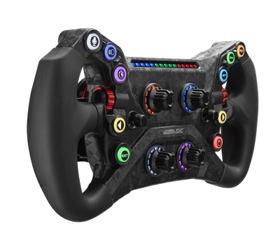 Simagic GT NEO Steering Wheel | Shifter Paddles - In Use
