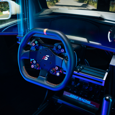 Simagic Neo X 310G GT Steering Wheel - Close-Up