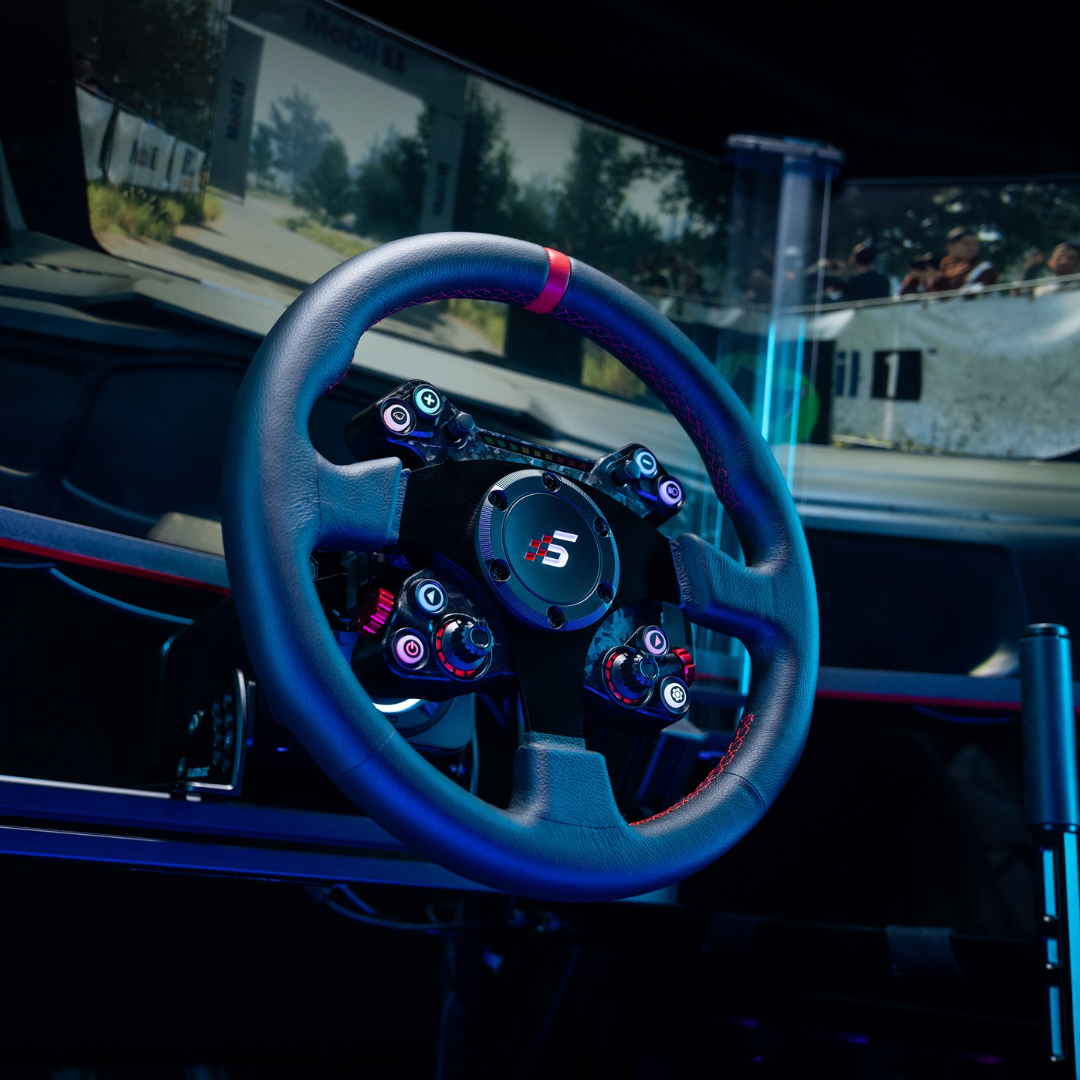 Simagic Neo X 330R Classic Steering Wheel - Close-Up