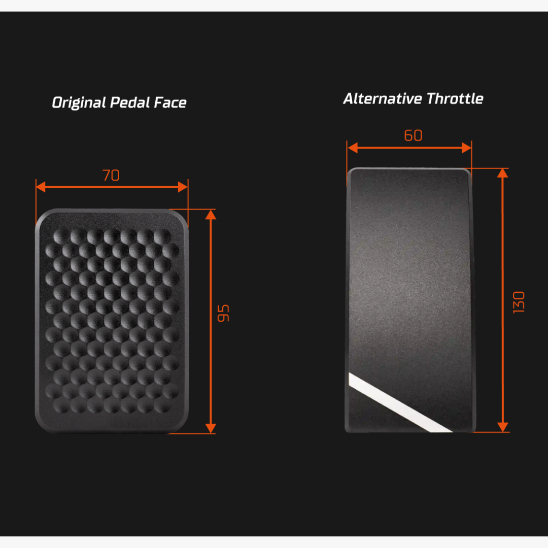 Simucube ActivePedal Throttle Pedal Face Plate - DELENordic.com