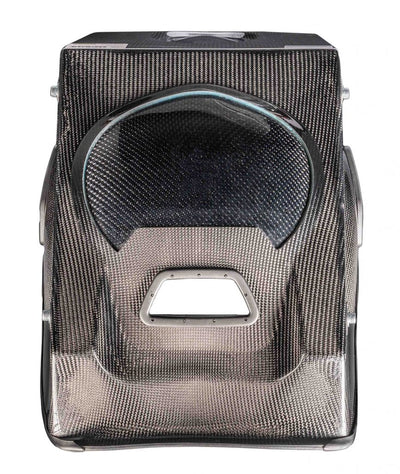 Tillett B7 40 cm carbon car seat, angled view