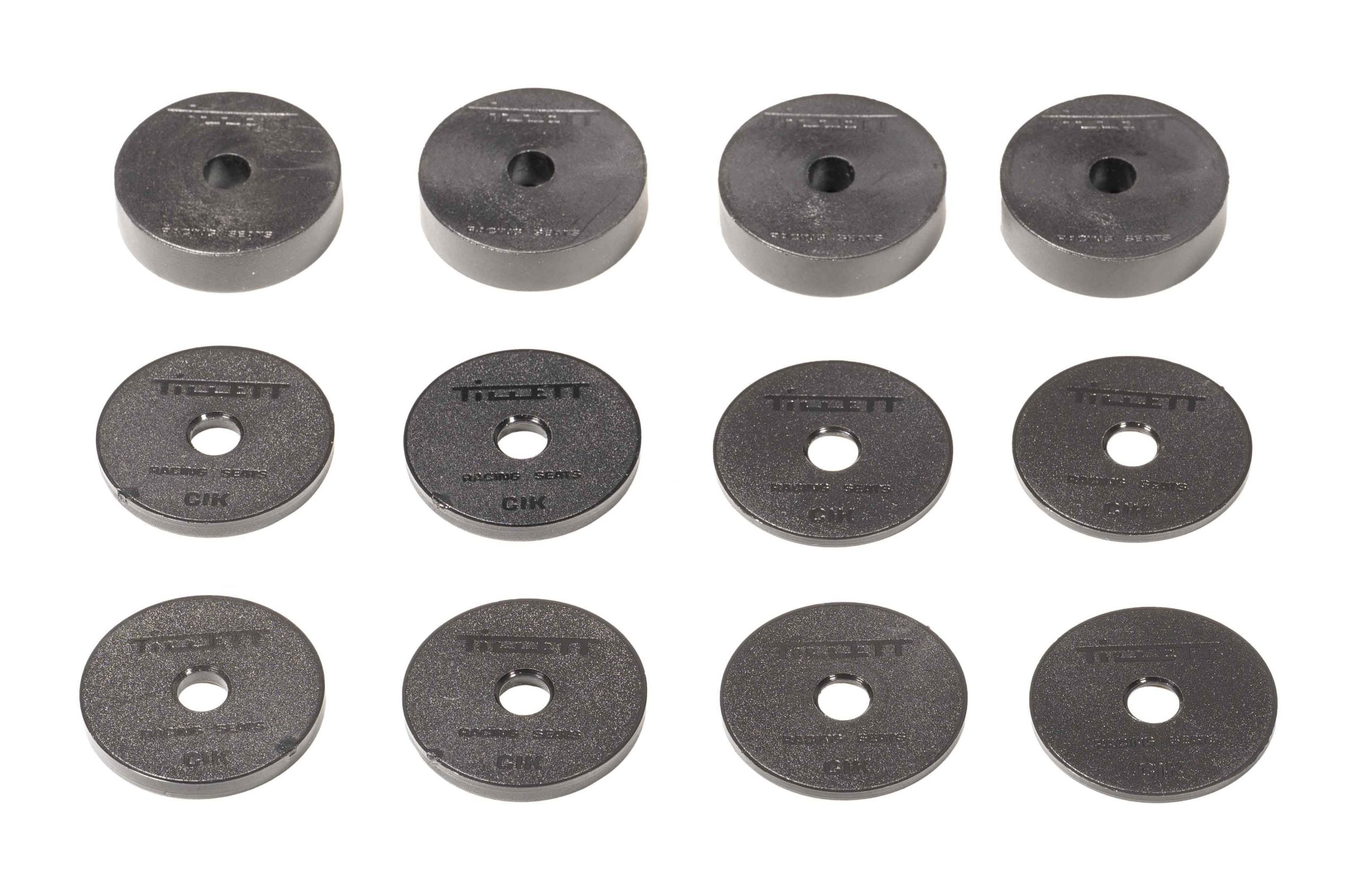 Tillett TBLK01 seat lowering spacer kit for B6S, B7 and XL seats