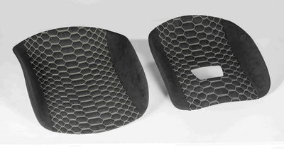 Tillett 2-part panel set with hex stitch detail