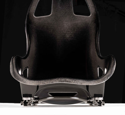 Tillett B6 44 seat on TRI runners, front view