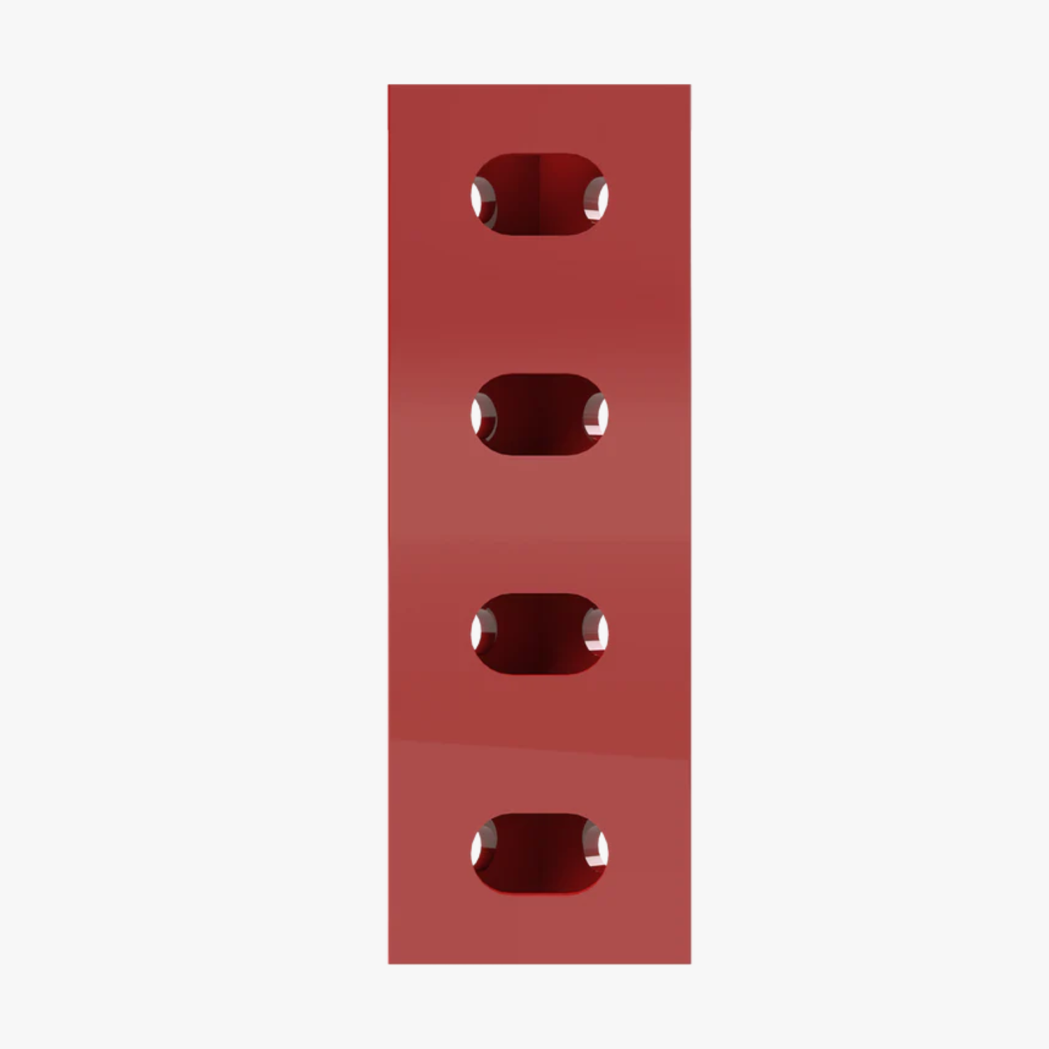 Trak Racer TR8020 SPARE CORNER BRACKET - 160 X 40MM - RED - DELENordic.com