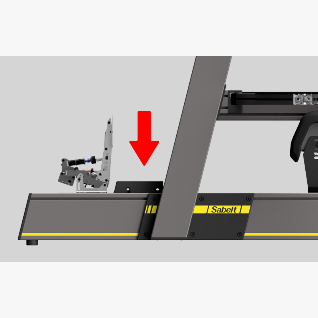 Sabelt Ultra Pedal Mount BM - In Use