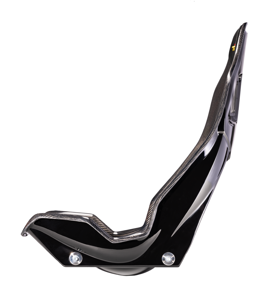 Tillett B10 44.5 carbon car seat, side profile