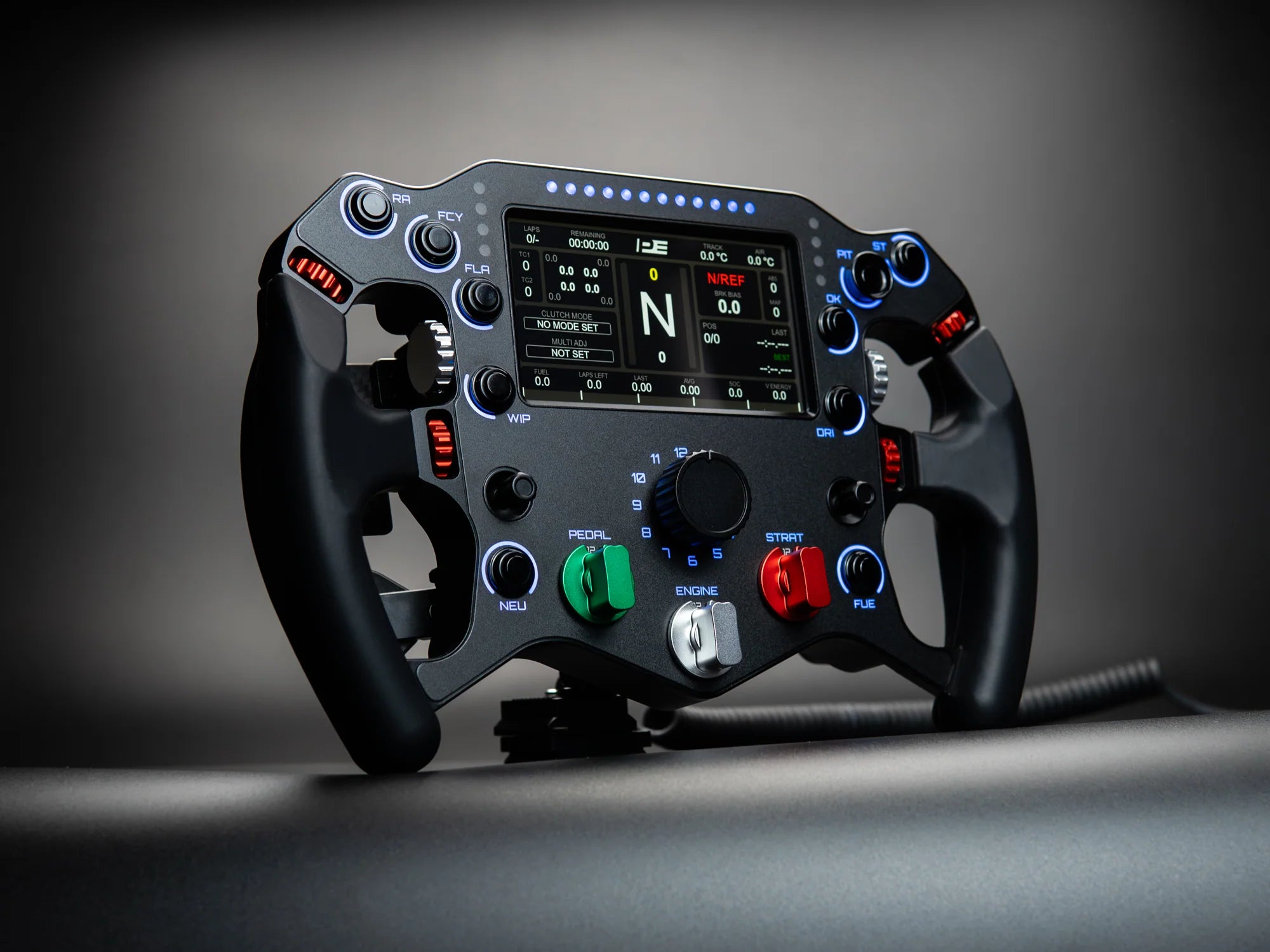 Pokornyi Engineering F499 Steering Wheel - Side View