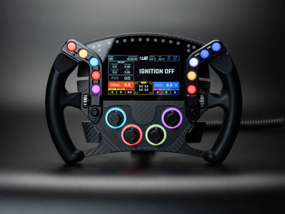 Pokornyi Engineering HYP-R PRO Steering Wheel - Side View