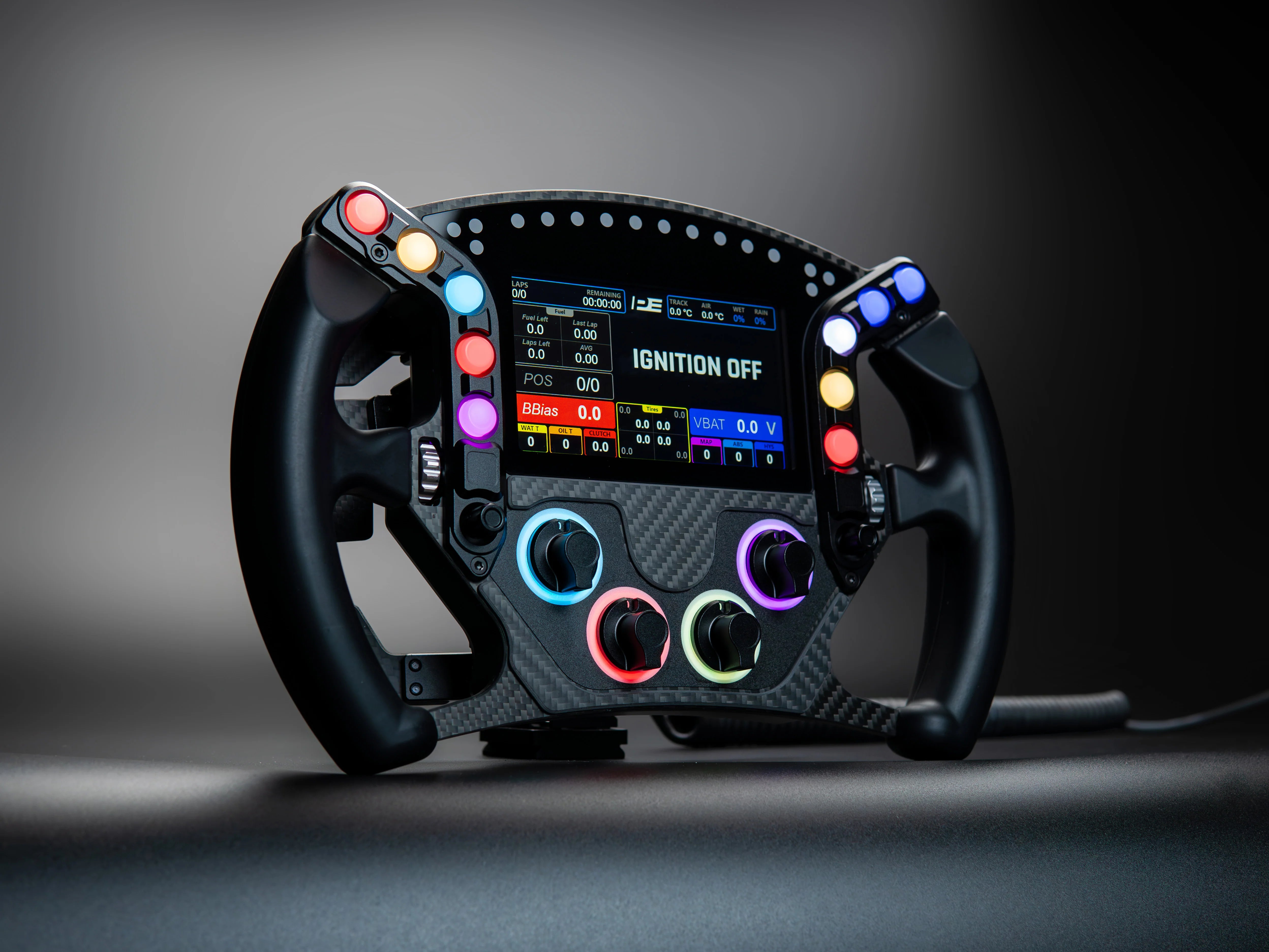 Pokornyi Engineering HYP-R PRO Steering Wheel - Detail View