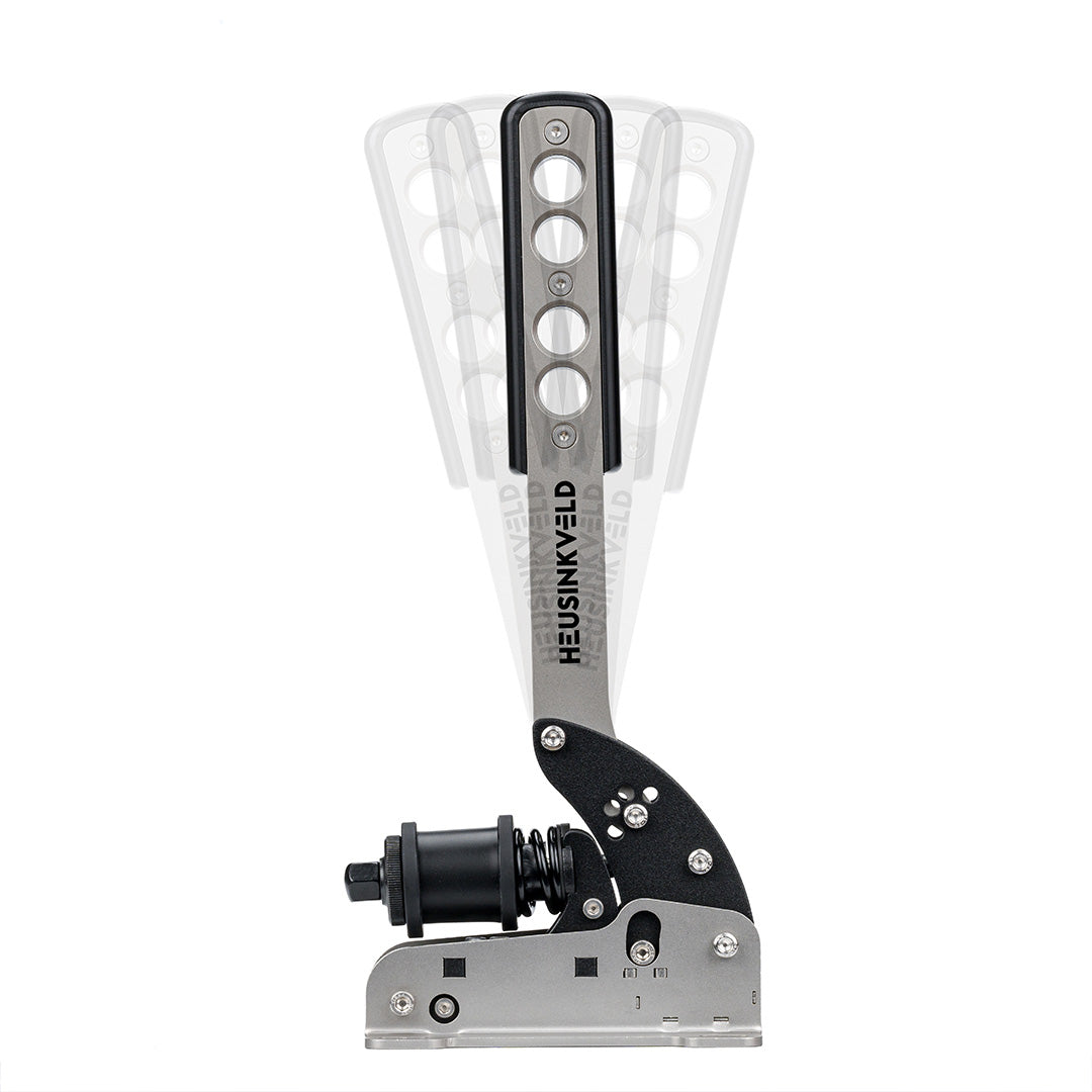 Heusinkveld Sim Handbrake - Black - Side View