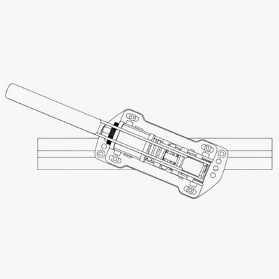 Heusinkveld Sim Handbrake - Black - In Use